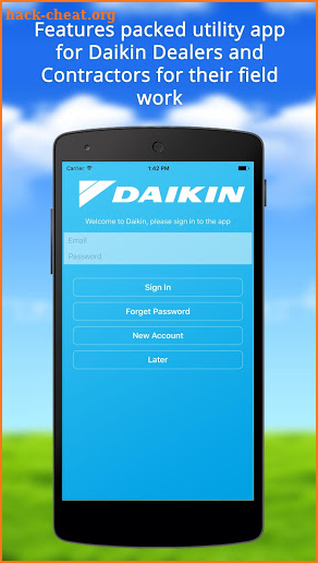 Daikin eQuip screenshot