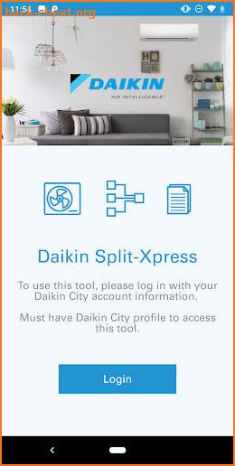 Daikin SplitXpress screenshot