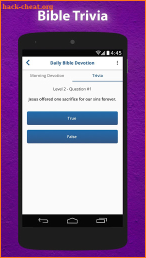 Daily Bible Devotion- Bible App & Caller ID Screen screenshot