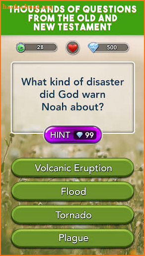 Daily Bible Trivia Bible Games screenshot