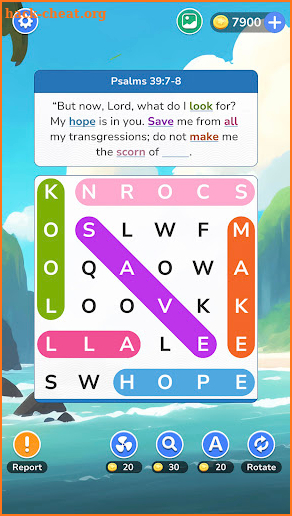 Daily Bible Verse: Word Search screenshot