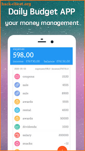 Daily Budget APP - Expense Tracker & Money Manager screenshot