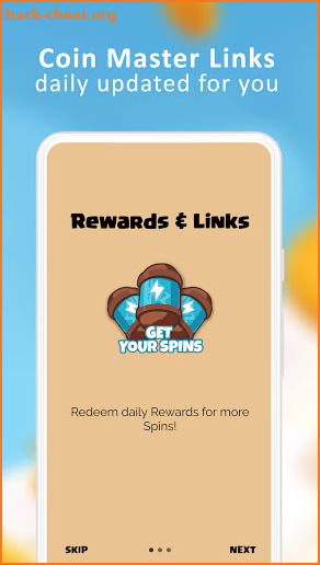 Daily Coin Master Rewards and Links for Spins screenshot