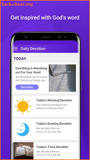 Daily Devotion screenshot