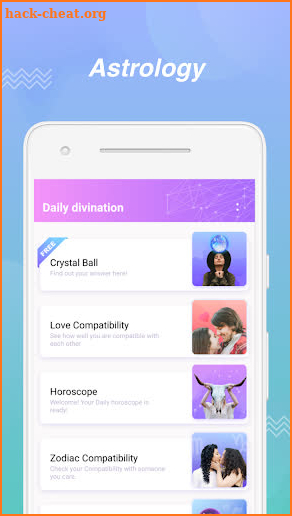 Daily divination-Constellation screenshot