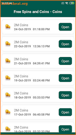 Daily Free Spins And Coins News screenshot