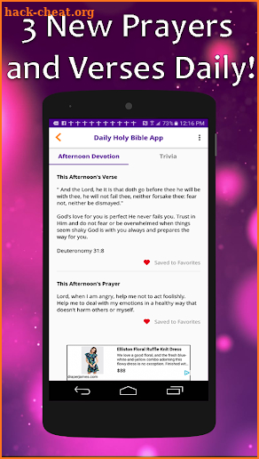 Daily Holy Bible - Free Bible Verses and Caller ID screenshot