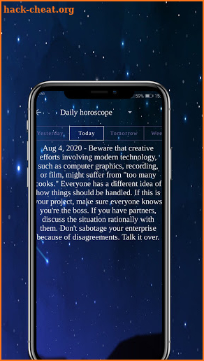 Daily Horoscope screenshot