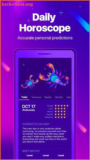 Daily horoscope - Astrology & Zodiac Sign screenshot