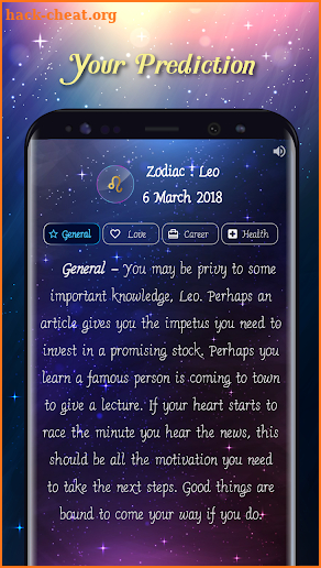 Daily Horoscope by Zodiac Signs screenshot