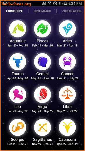 Daily Horoscope - Zodiac Signs screenshot