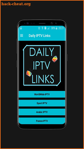 Daily IPTV Links screenshot