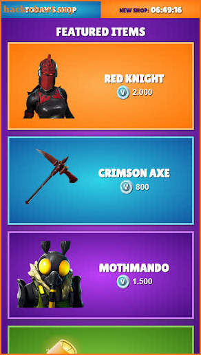 Daily Item Shop - Battle Royale Shop 2019 screenshot