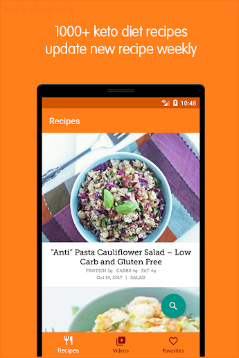 Daily Keto Diet - Free keto diet recipes screenshot