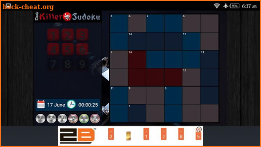Daily Killer Sudoku screenshot