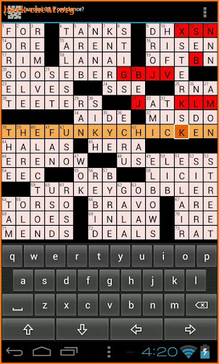 Daily Newspaper Crossword Puzzles screenshot