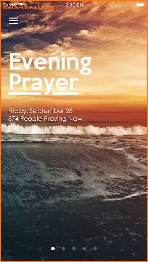 Daily Prayer App screenshot