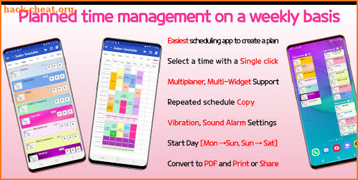 Daily Schedule - easy timetable, simple planner screenshot