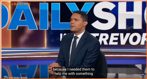 Daily Show trevor noah screenshot