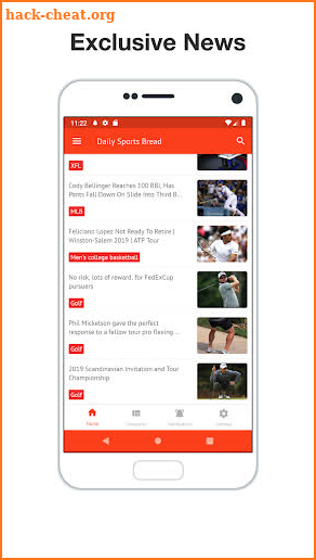 Daily Sports Bread screenshot