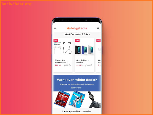 Daily Steals App screenshot