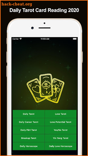 Daily Tarot Card Reading 2020 screenshot