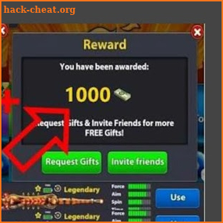 Daily Unlimited Coins Reward Links 8 Ball Pool screenshot