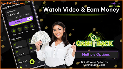 Daily Watch Video & Earn Money screenshot