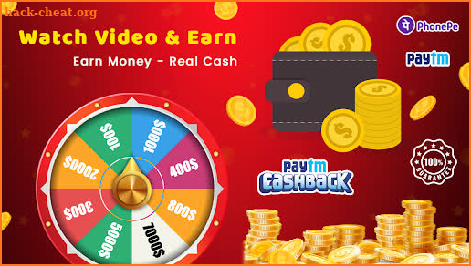 Daily Watch Video & Earn Money - Get Cash Reward screenshot