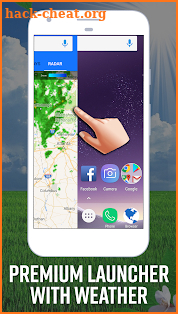 Daily Weather Home - Radar & Forecast Launcher screenshot