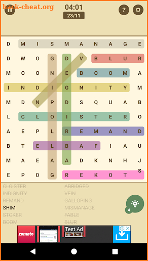 Daily Word Search screenshot