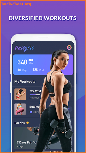 DailyFit screenshot