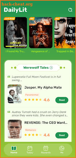 DailyLit-Your Reading Assist screenshot