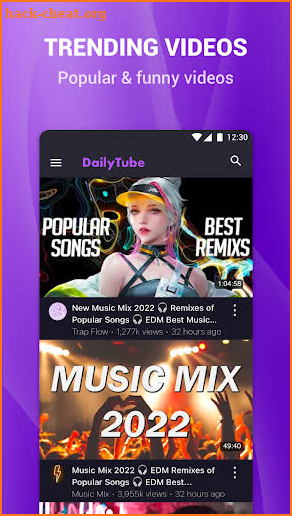 DailyTube - Block Ads Tubeplay screenshot