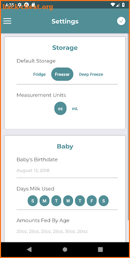 DairyBar screenshot