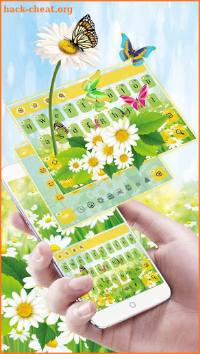 Daisiy Flower Keyboard screenshot