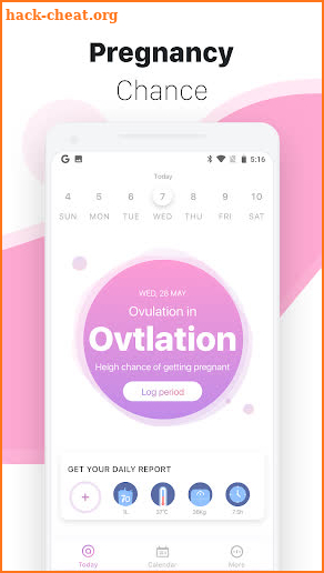 Daisy Period Tracker- Menstrual Cycle Tracker screenshot