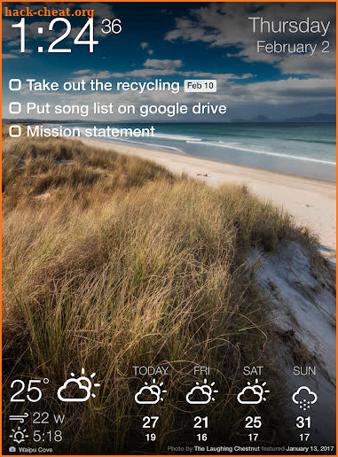 DAKboard screenshot