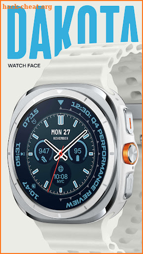 Dakota Analog Watch Face screenshot