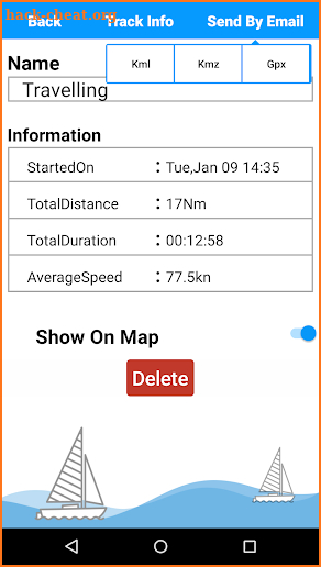 Dale Hollow Reservoir -Tennessee Offline GPS Chart screenshot