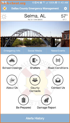 Dallas County EMA screenshot