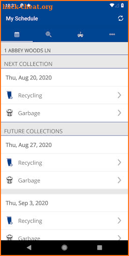 Dallas Sanitation Services screenshot