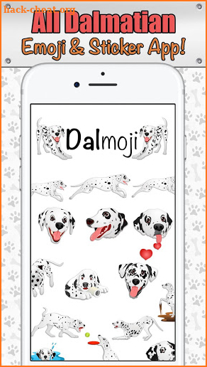 Dalmoji - All Dalmation Emojis screenshot