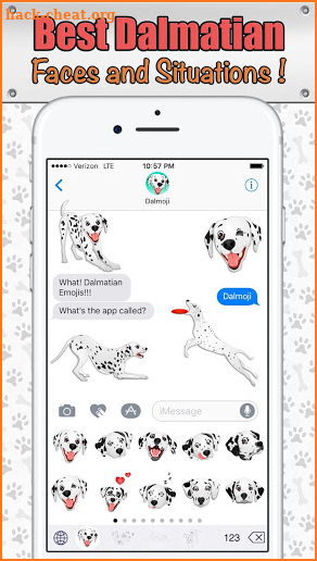 Dalmoji - All Dalmation Emojis screenshot