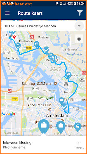 Dam tot Damloop 2018 screenshot