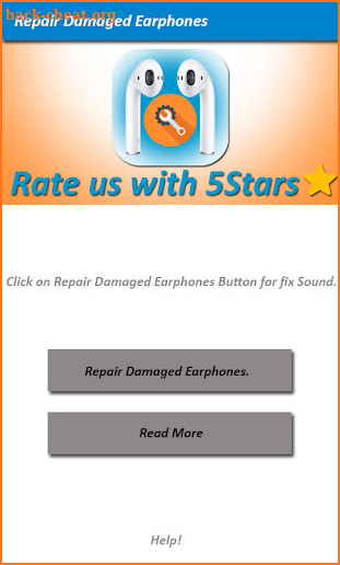 Damaged Earphones  Repair - EarphonesFIX TOOLS screenshot