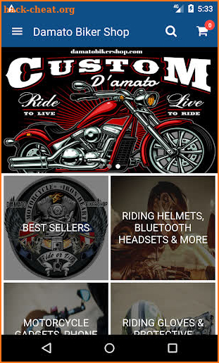 D'amato Biker Shop screenshot