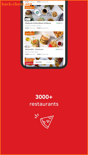 Dáme jídlo: Local Food Delivery screenshot