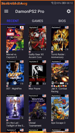 DamonPS2 Pro - PS2 Emulator - PSP PPSSPP PS2 Emu screenshot