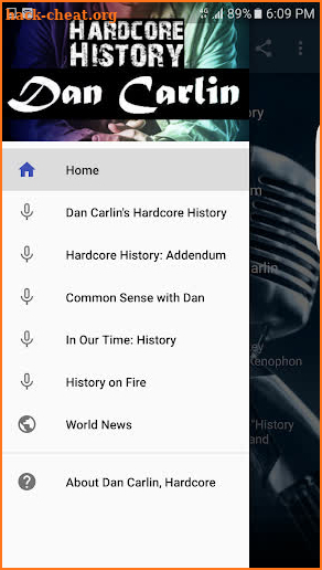 Dan Carlin PODCAST screenshot